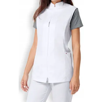 Pánská vesta Vesta pro lékaře a zdravotní sestry CLINIC DRESS BÍLÁ vel. XS