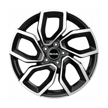 Alu kolo Alu disk MAK APOLLO 6.5x16, 4x98, 58.1, ET34 BLACK MIRROR