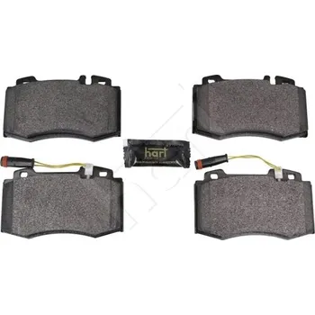 Brzdový systém Sada brzdových destiček, kotoučová brzda HART 261 858