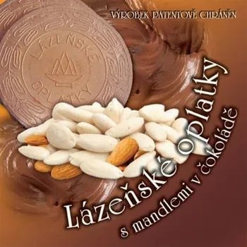 Ing. Žaneta Matulová Lázeňské oplatky s mandlemi v čokoládovou příchutí 175 g