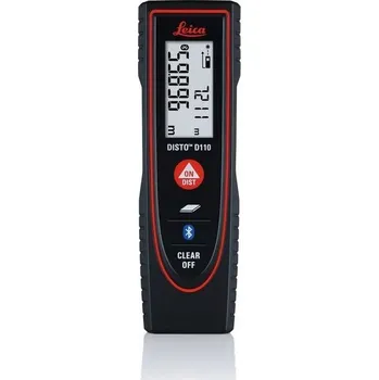 Měřící laser LEICA DISTO D110 Laserový dálkoměr s Bluetooth pro měření vzdálenosti do 60 m