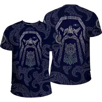 Dámské tričko Tričko s potiskem 3D CS588 Muninn Raven Of Odin Velikost: 5XL, Barva (Varianta): barva 10