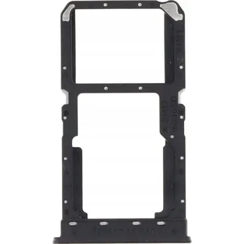 Šuplík / Držák SIM karty pro Realme 9 Pro Dual SIM, černý, originální (ORG)