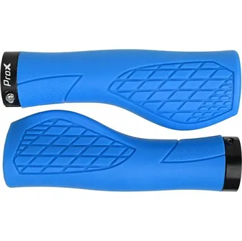 grip PROX ÚCHYTKY ŘÍDÍTEK NA KOLO GRIPY RUKOJETI GP-35 MODRÉ KROUCENÉ 130