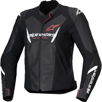 Moto bunda Bunda stella faster 3, alpinestars (černá/bílá/červená fluo, vel. 44)