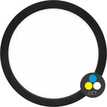 Ecolite SMD kruh 22,5cm,6/12/18W,CCT,1880lm,černá WPCB2-18W/CR