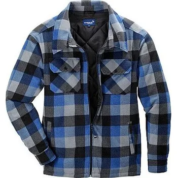 pracovní blůza CALLAN Termokošile modrá kostka