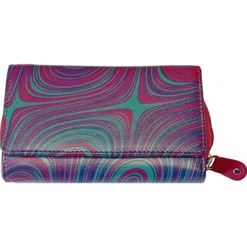 Deštník DD X 41-23 dámská kožená peněženka fuchsia