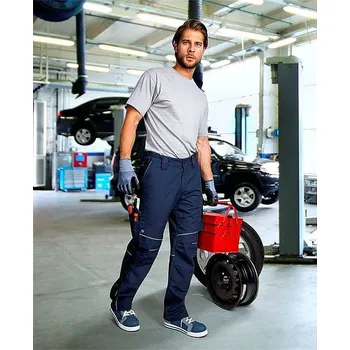 montérky URBAN+ kalhoty tm.modré zkrácené