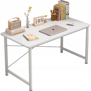 Psací stůl Obdélníkový psací stůl Muvu 100 x 50 x 75 cm bílý
