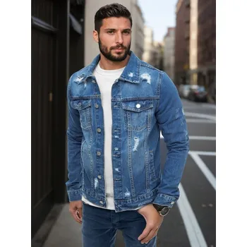 Pánská casual bunda Pánská bunda DSTREET MODRÁ L