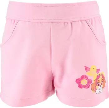 Dívčí kraťasy Dívčí šortky PAW PATROL PARADISE růžové Velikost: 98