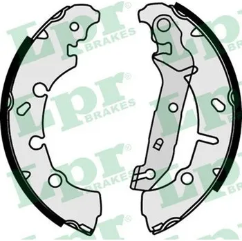 Brzdová čelist Sada brzdových čelistí LPR 08200