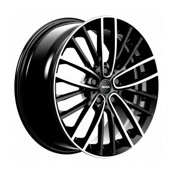 Alu kolo Alu disk MAK CHELSEA 7x17, 5x112, 66.6, ET46 BLACK MIRROR