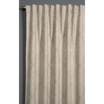 Závěs Béžový zatemňovací/termo závěs z žakáru 140x245 cm Ornament – Sehlbach ID_1738838
