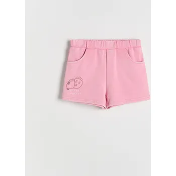 Dívčí sukně Reserved - Kraťasy Pusheen - fialová - 579EI-44X - 579EI-44X-158