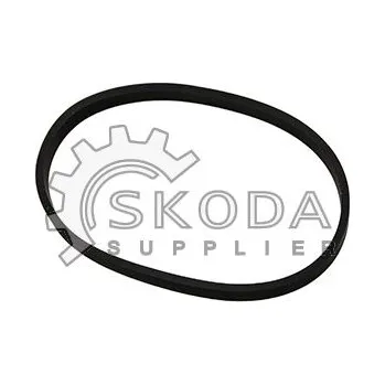 Palivový systém Těsnění, hrdlo škrtící klapky ŠKODA Original OEM 04B145215