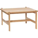 Konferenční stolek s deskou v dubovém dekoru v přírodní barvě 80x80 cm Dash – Hübsch ID_1619392