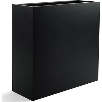 Květináč Argento Divider Black V 64 cm / D 69 cm