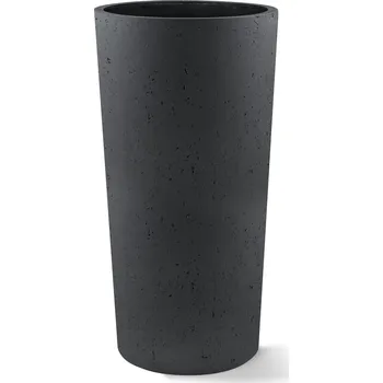 Květináč Grigio Vase Tall Anthracite Ø 36 cm / V 68 cm