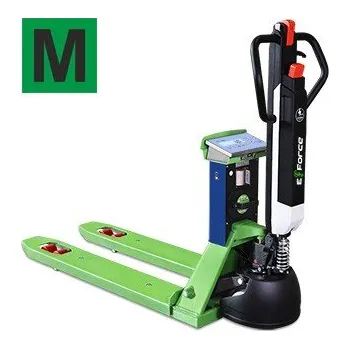 TPW "E-FORCE" - elektrický paletový vozík s váhou 1250 kg