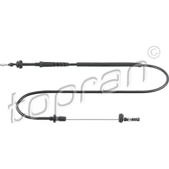 Plynové lanko Lanko plynu HANS PRIES - TOPRAN 109 853