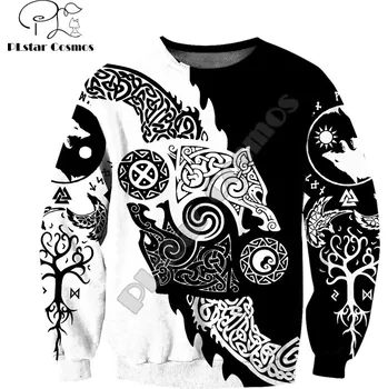 Dámská mikina Unisex mikina s potiskem CS932 Fenrir Wolf symbol Velikost: XL, Barva (Varianta): Sweatshirt