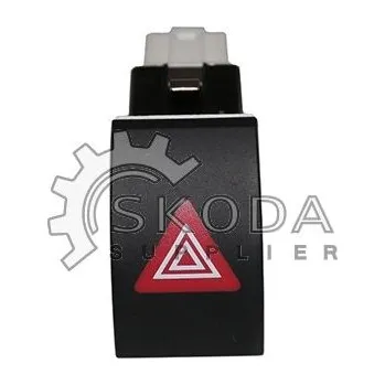 Vypínač výstražných blikačů ŠKODA Original OEM 1Z0 953 235B 300