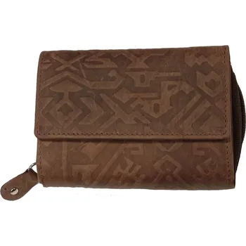 DD X 14-33 dámská kožená peněženka hnědá