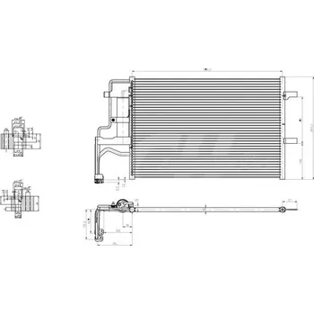 Výparník klimatizace Kondenzátor, klimatizace HART 606 113