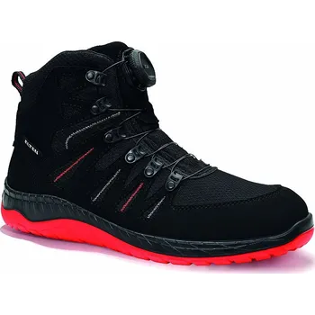 Pracovní obuv MADDOX BOA® black-red S3 ESD kotník 42
