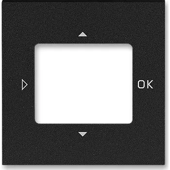 Kryt pro přístroje s displejovým modulem ABB Levit M 3299H-A40100 63 onyx