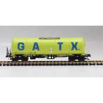 Modelová železnice TT - Cisternový vůz Zacns 88 GATX zelený 2 / 026-2 / IGRA MODEL 96200076