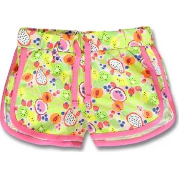 Dívčí kraťasy Dívčí šortky z BIO bavlny LEMON BERET FRUITS růžové Velikost: 116