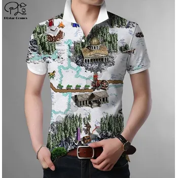 Dámské tričko Unisex tričko polo s potiskem Heroes of Might & Magic 3D Velikost: M, Barva (Varianta): barva 10