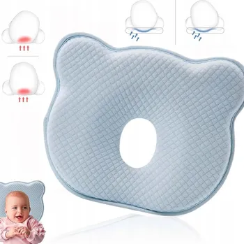 Polštář POLŠTÁŘ PRO ZDRAVÝ SPÁNEK DÍTĚTE PRODYŠNÝ PREVENCE ZLEŽENÍ HLAVIČKY