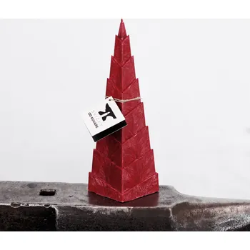 Svíčka Červená Pyramida