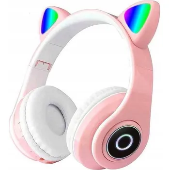 Sluchátka Bezdrátová sluchátka pro děti s Bluetooth – Kočičí uši, náhlavní