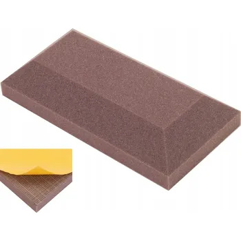 akustický panel Akustický panel na stěnu dekorativní 5cm 12,5x25 SAMOLEPICÍ