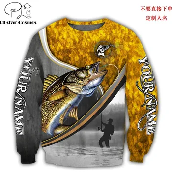 Dámská mikina Unisex mikina s celoplošným potiskem CS932 ryba Velikost: XL, Barva (Varianta): Sweatshirt