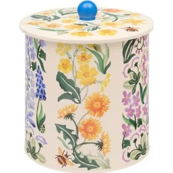 Dóza na potraviny Elite Tins UK Válcová dóza s motivem jarních květů od Emmy Bridgewater