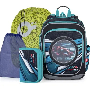 Set školních potřeb Lehký školní batoh Topgal Formule ENDY 25013 SET LARGE