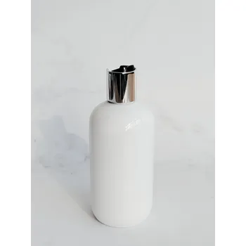 Dávkovač mýdla Dávkovač mýdla BELA 300 ml bílý s černo-stříbrným DISC TOP