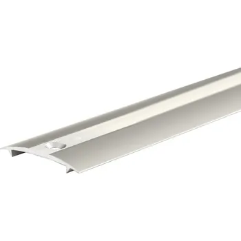 Podlahová lišta Profilteam spojovací kobercový profil šroubovací 36*2000 Inox E07