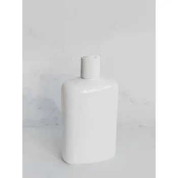 Dávkovač mýdla Dávkovač mýdla oválný LIMA 400 ml bílý s bílým DISC TOP