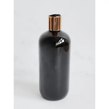 Dávkovač mýdla Dávkovač mýdla BELA 500 ml černý s černo-zlatým DISC TOP