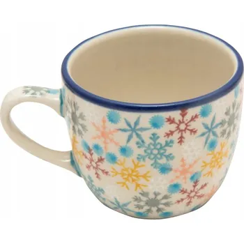 Hrnek Bolesławiec Umělecká keramika Bolesławiec keramika 170 ml