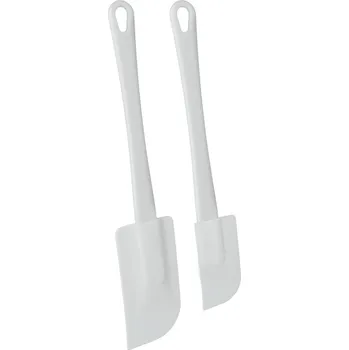 Sada 2 bílých plastových stěrek Metaltex ID_1311944