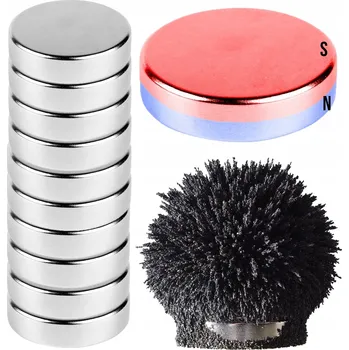 Dekorativní magnet MAGNET VÁLCOVÝ MAGNET 8X1MM SILNÝ - 10 KS