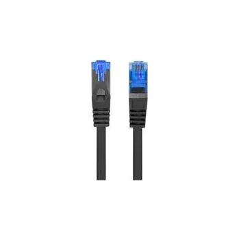 Patch panel LANBERG Patch kabel CAT.6A FTP LSZH CCA 20M černý Fluke Passed